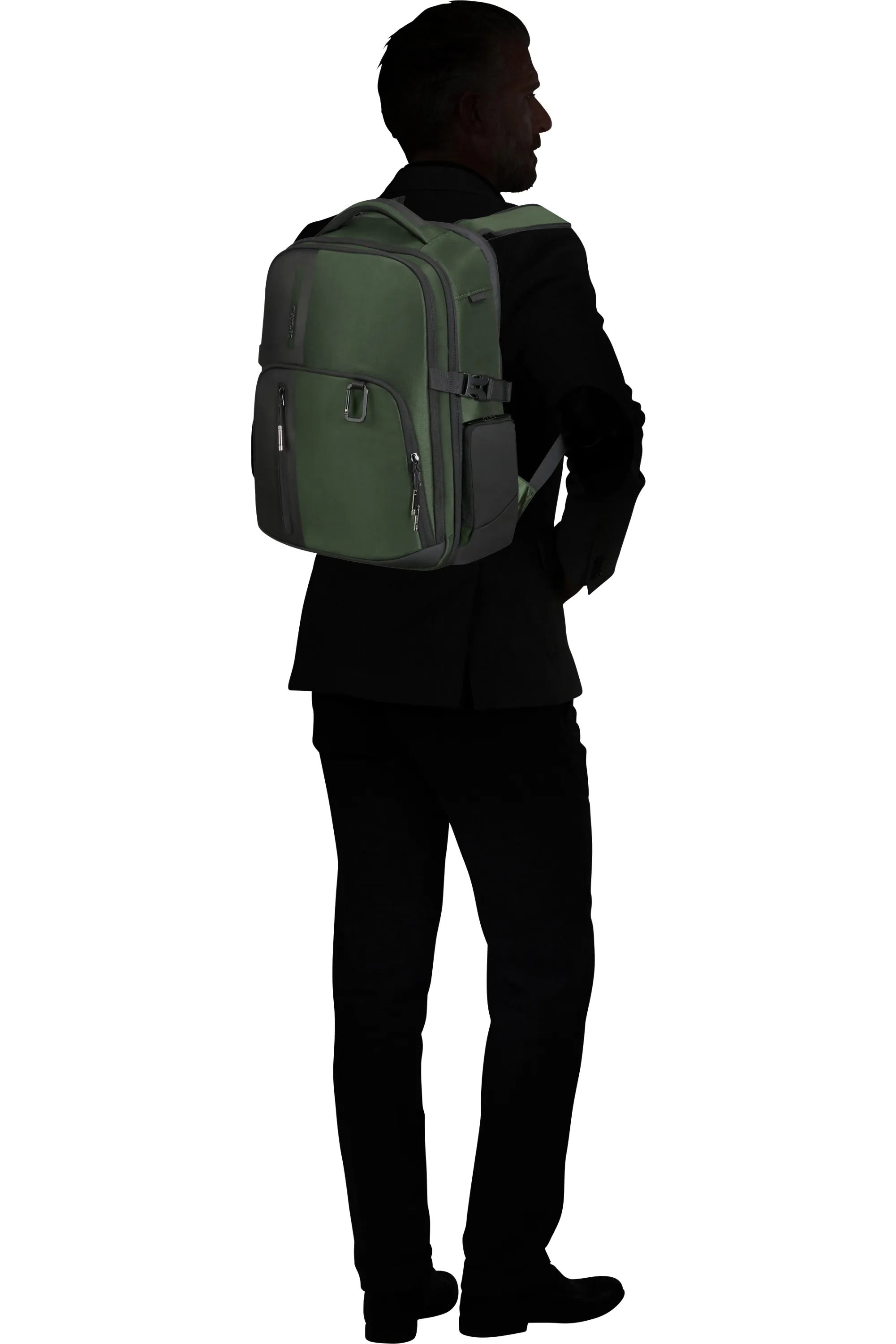 Samsonite BIZ2GO - notebook backpack, green, 15.6"