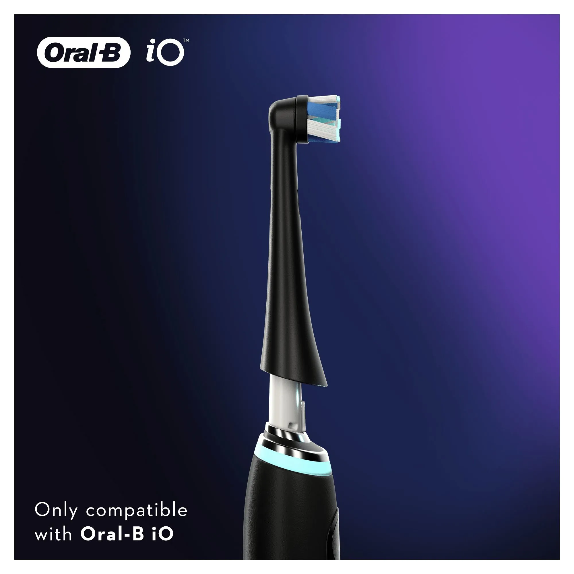 Oral-B iO Ultimate Clean Black -vaihtoharjat, 4kpl
