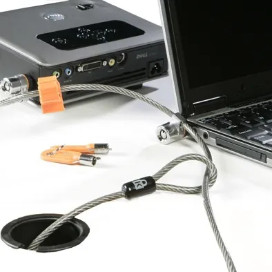 Kensington Twin Microsaver - Turvakaapelilukko - 2.2 m malleihin Dell 3640, OptiPlex 30XX, 5080, 5480, 70XX, 7480, 77XX, Vostro 200