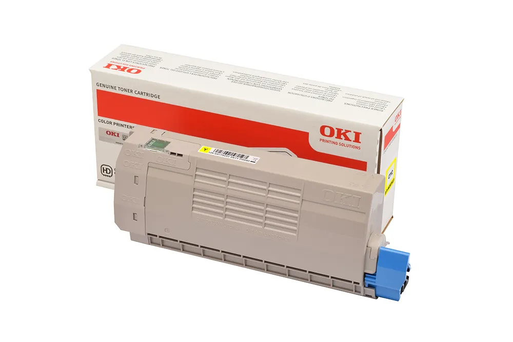 OKI 46507613 lasertoner, gul