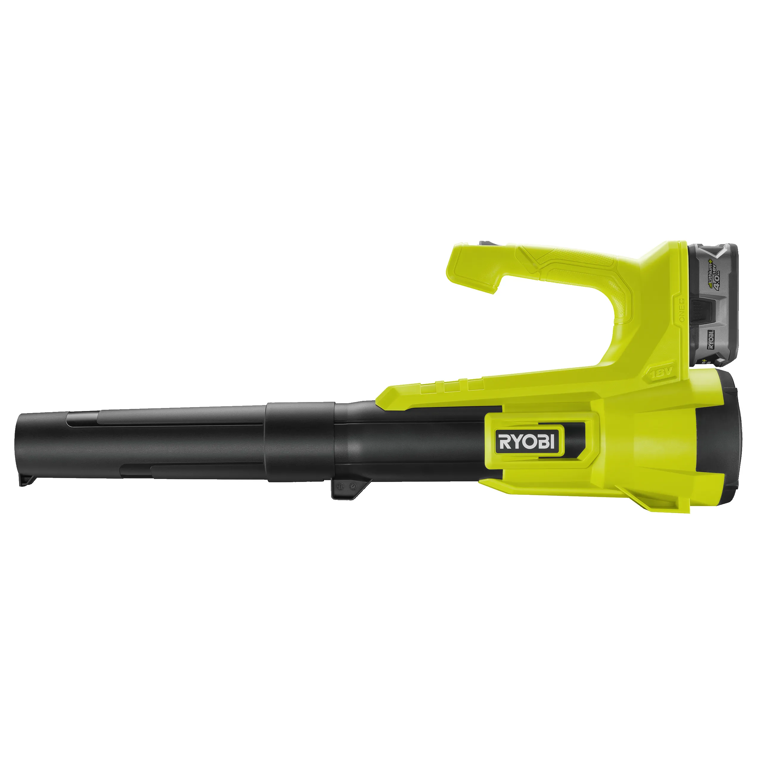 Ryobi ONE+ cordless leaf blower RY18BLA-140, 18V (green/black, Li-ion battery 4.0Ah)
