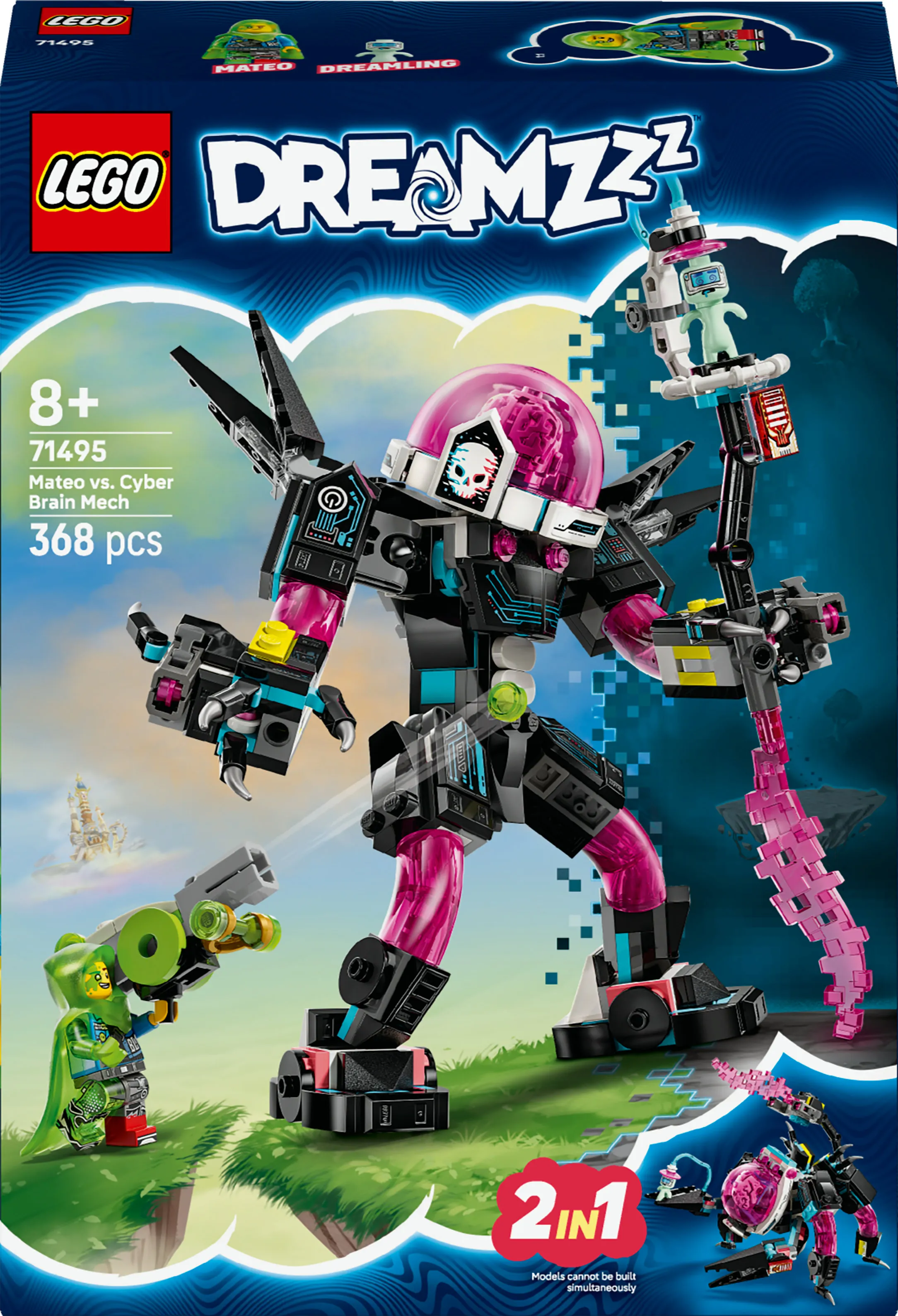 LEGO DREAMZzz Mateo mot Cyberattack Robot 71495