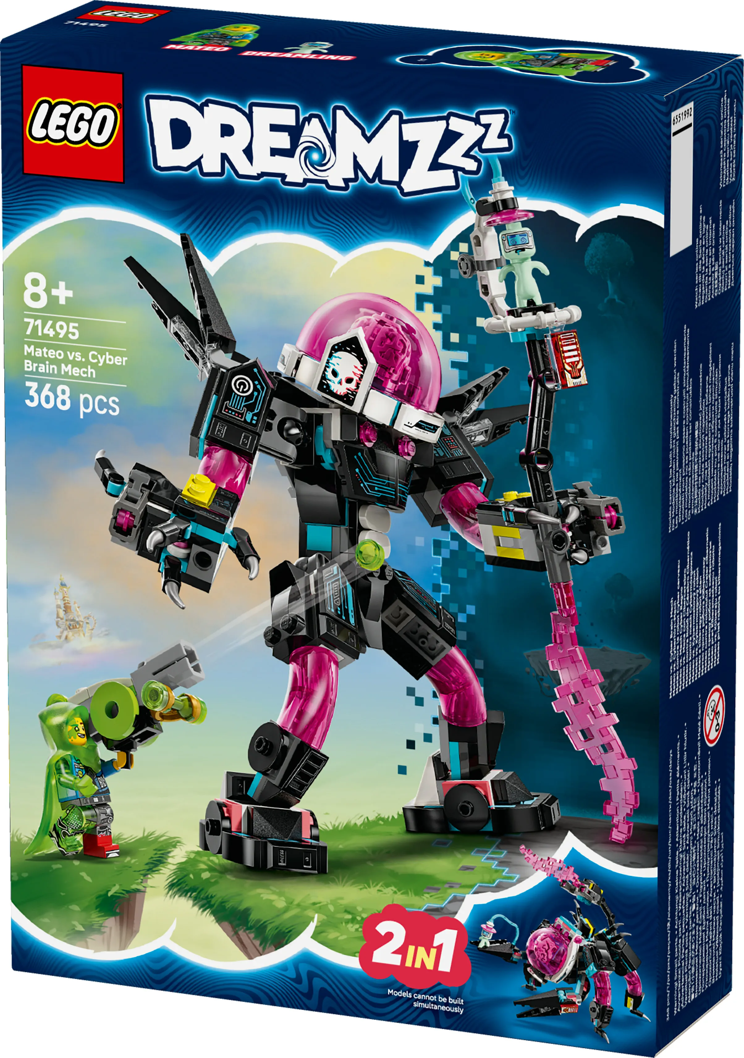 LEGO DREAMZzz Mateo mot Cyberattack Robot 71495