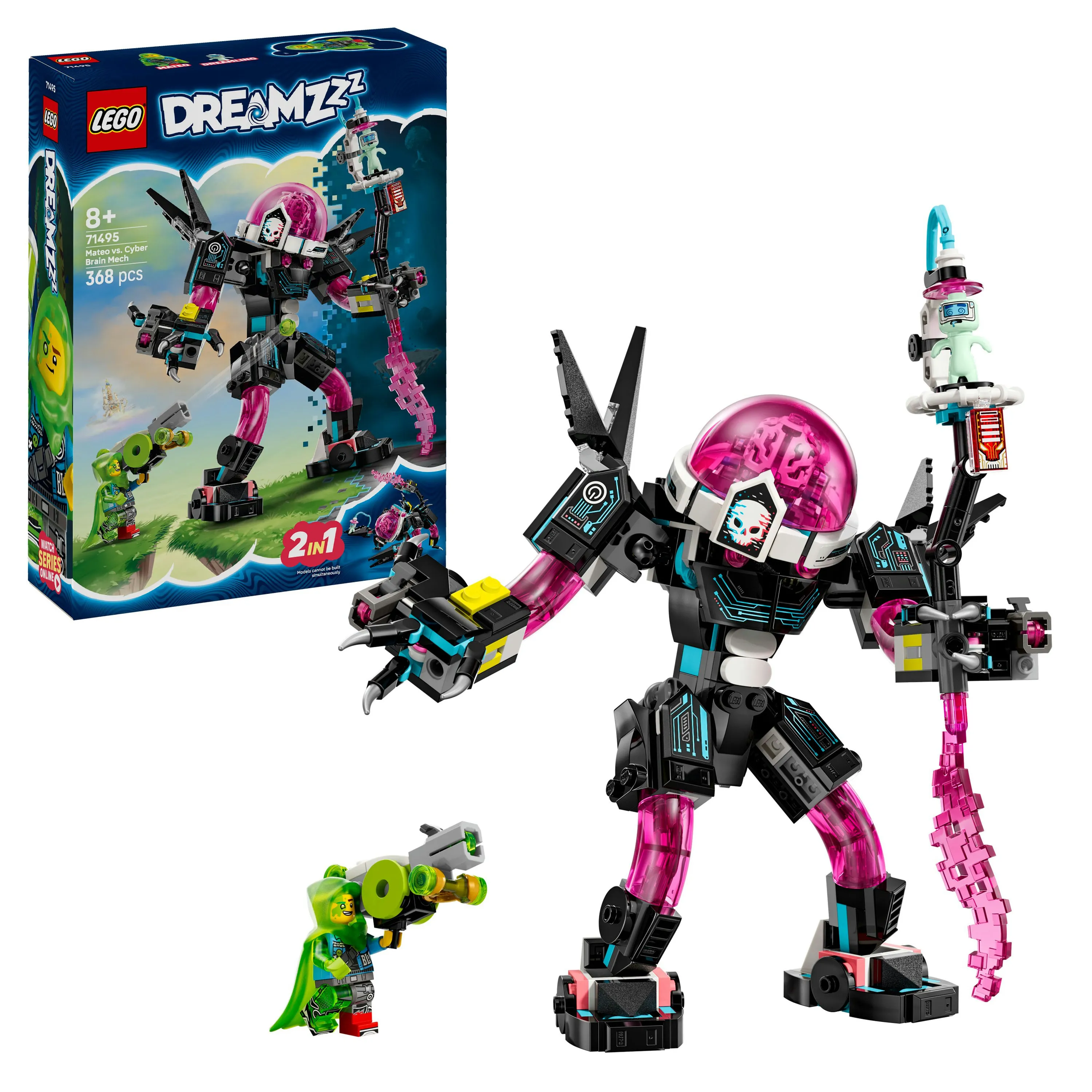 LEGO DREAMZzz Mateo mot Cyberattack Robot 71495