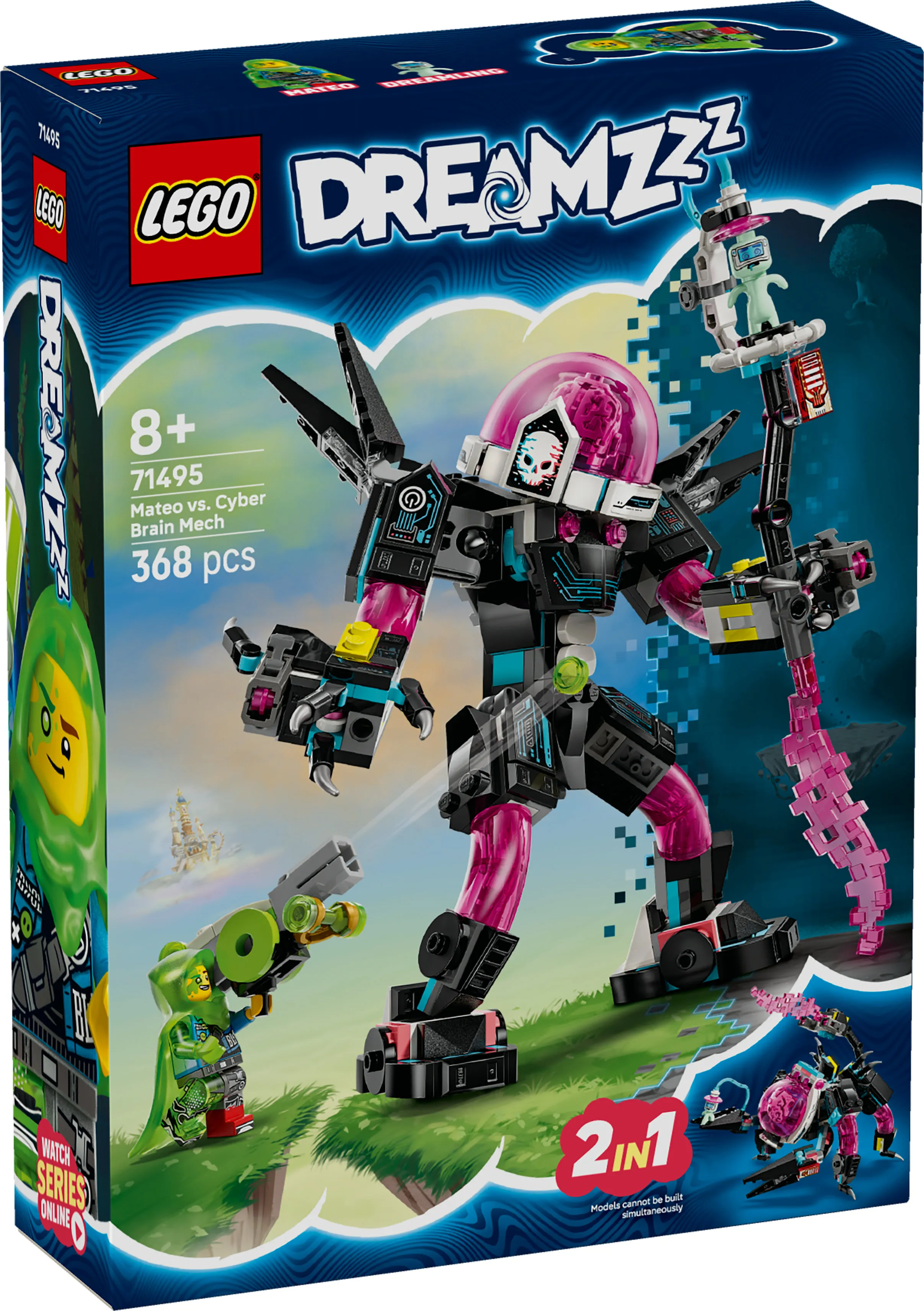 LEGO DREAMZzz Mateo mot Cyberattack Robot 71495