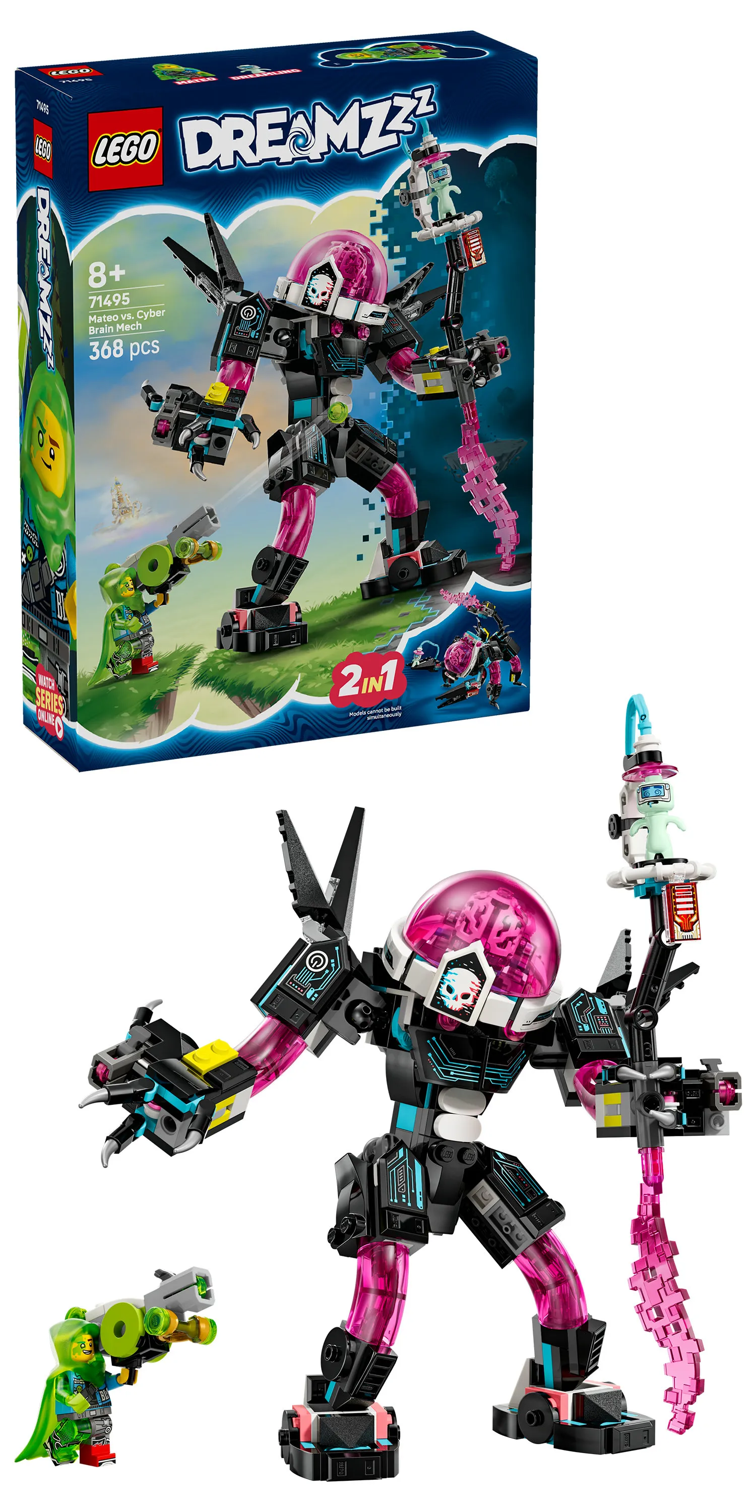 LEGO DREAMZzz Mateo mot Cyberattack Robot 71495