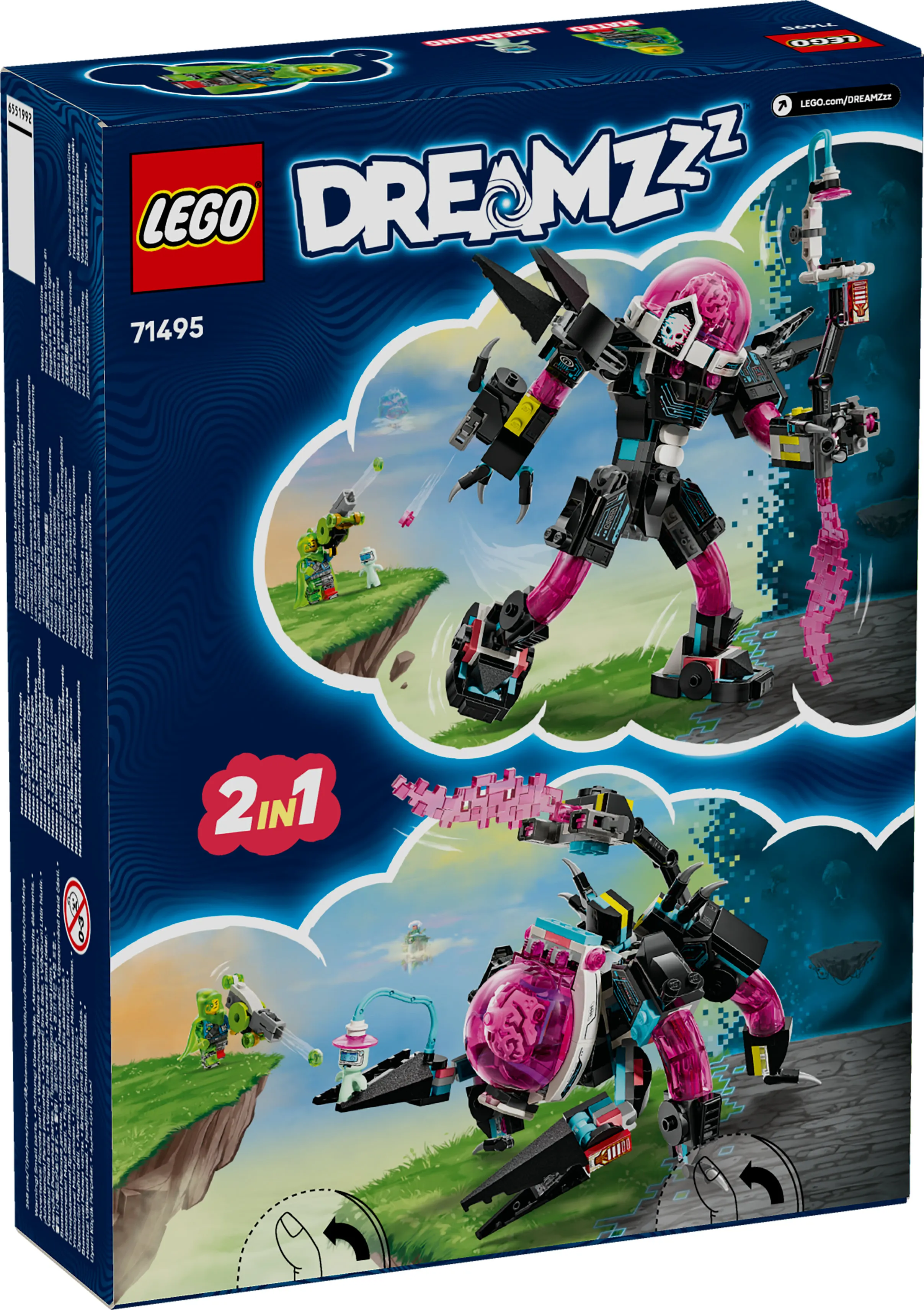 LEGO DREAMZzz Mateo mot Cyberattack Robot 71495