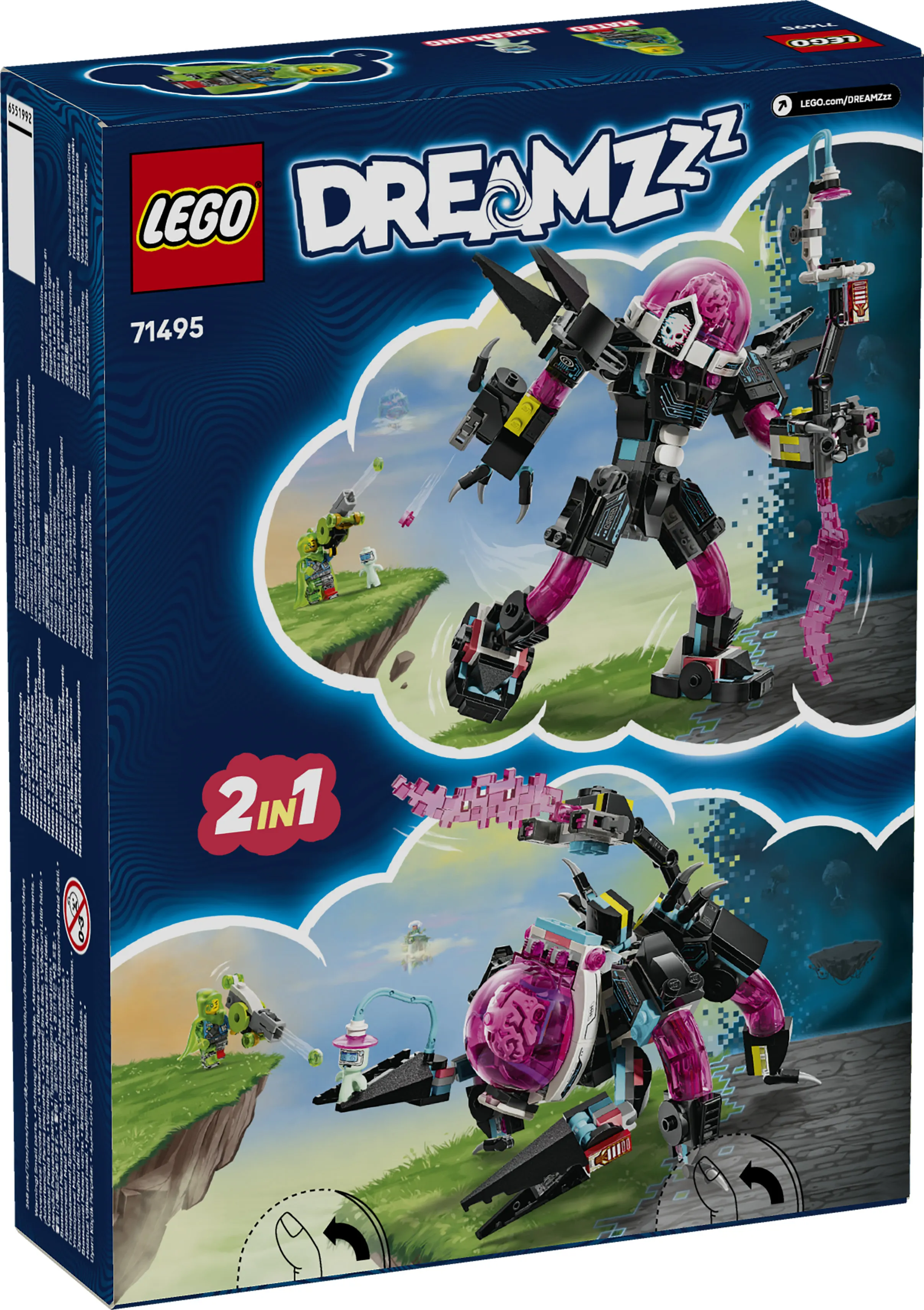 LEGO DREAMZzz Mateo vs Cyberattack Robot 71495