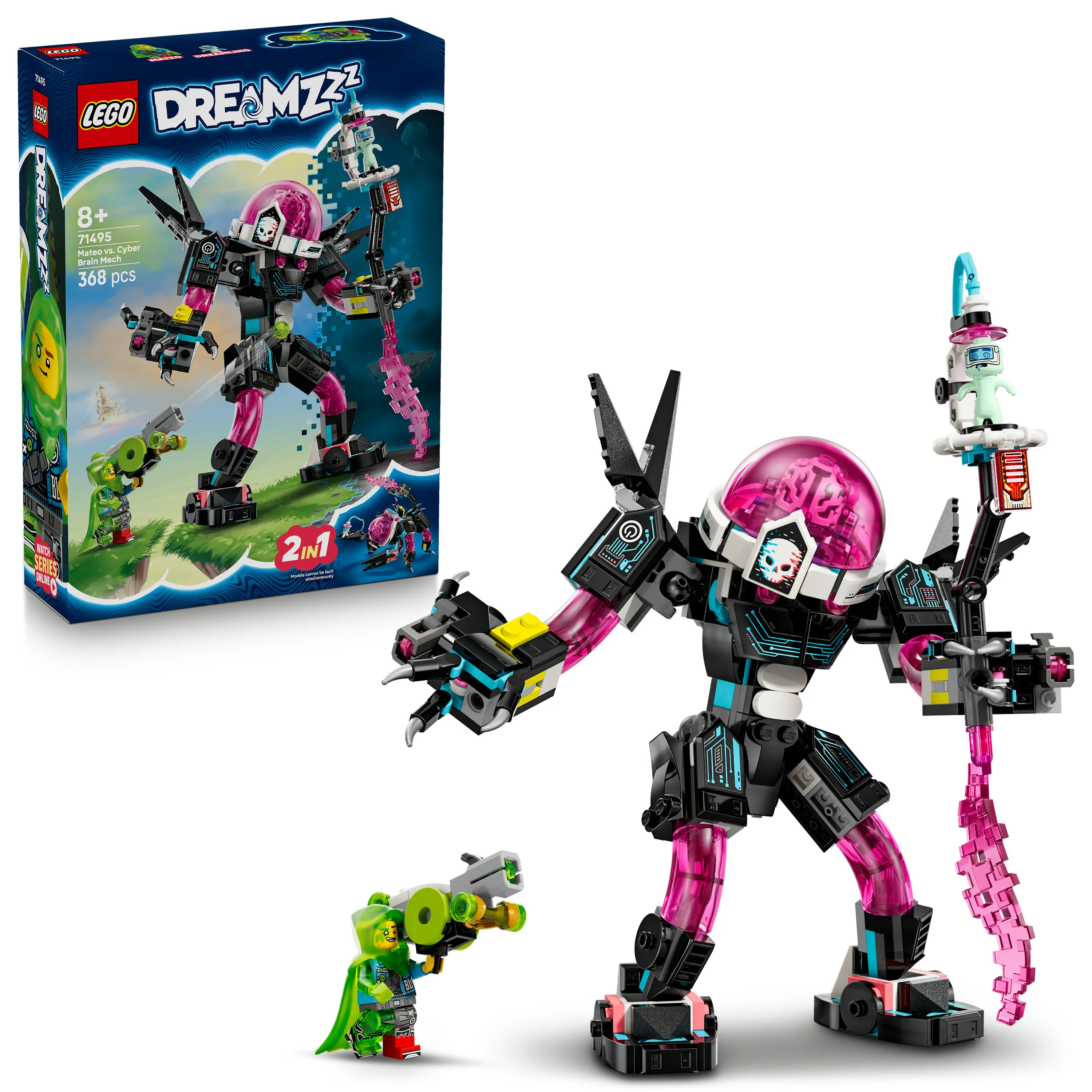 LEGO DREAMZzz Mateo vs Cyberattack Robot 71495