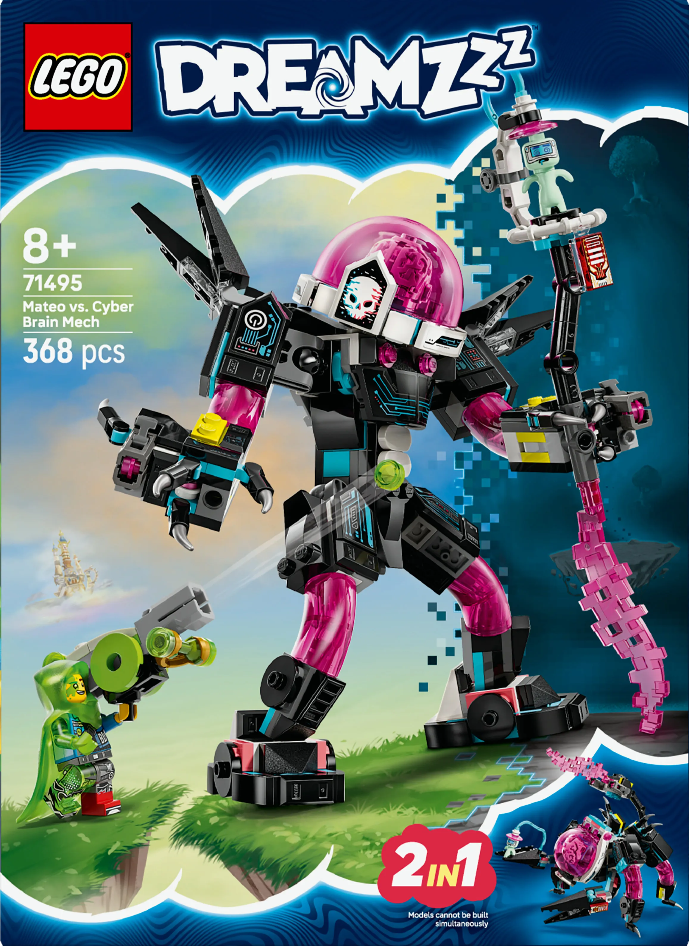 LEGO DREAMZzz Mateo mot Cyberattack Robot 71495