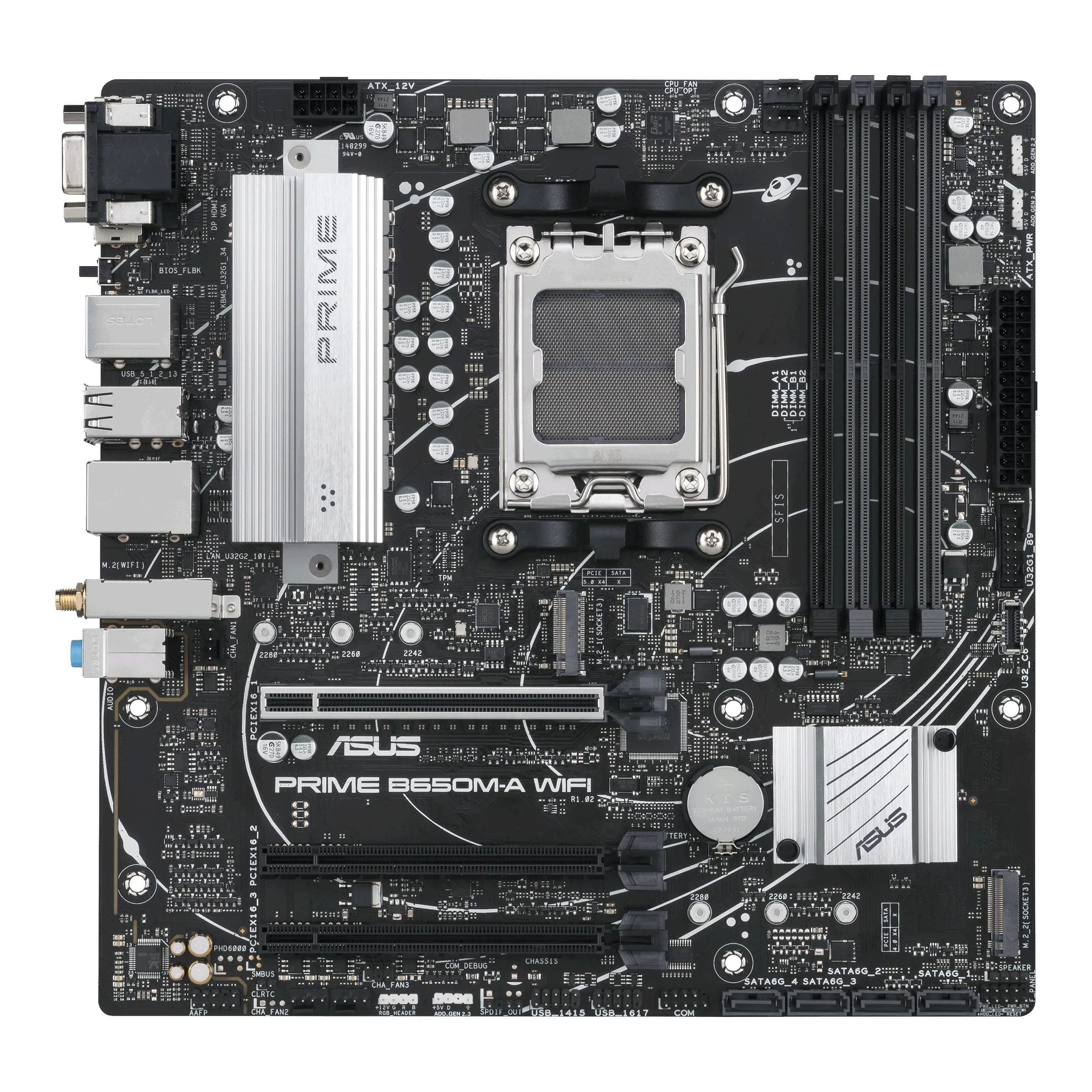 Asus PRIME B650M-A Wi-Fi mATX - motherboard