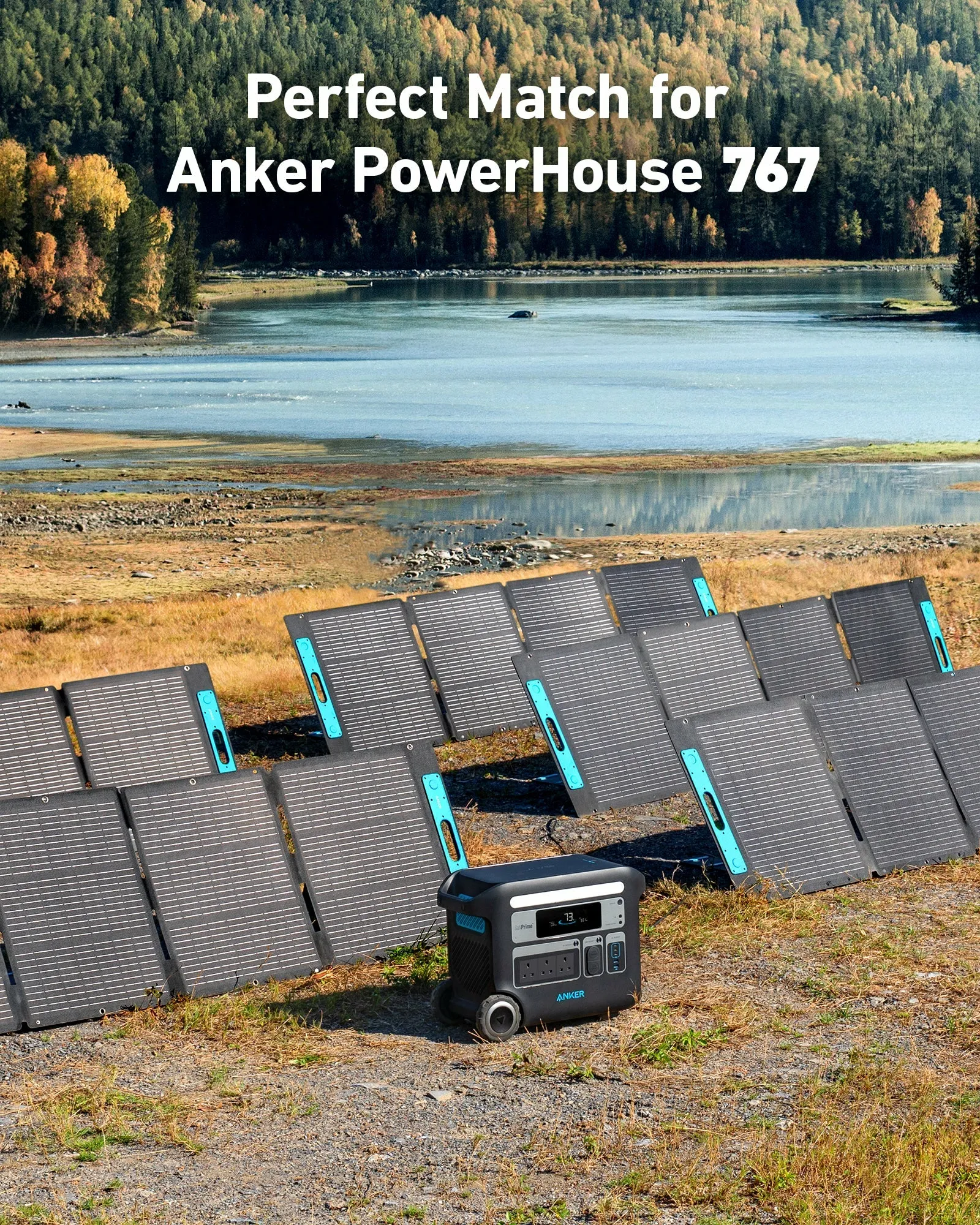 Anker 531 200 W - solar panel, Monocrystalline silicon