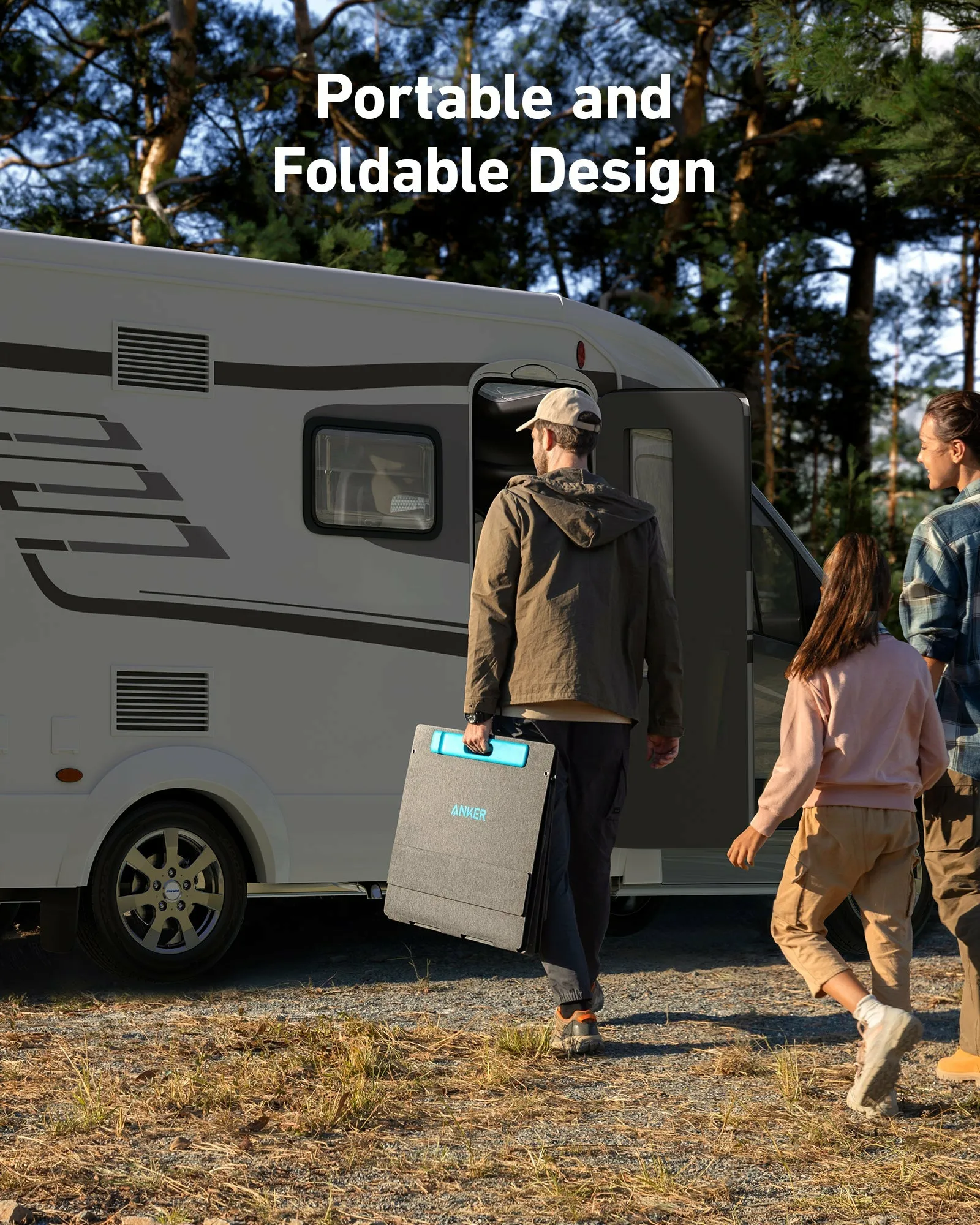 Anker 531 200 W - aurinkopaneeli, Monocrystalline silicon