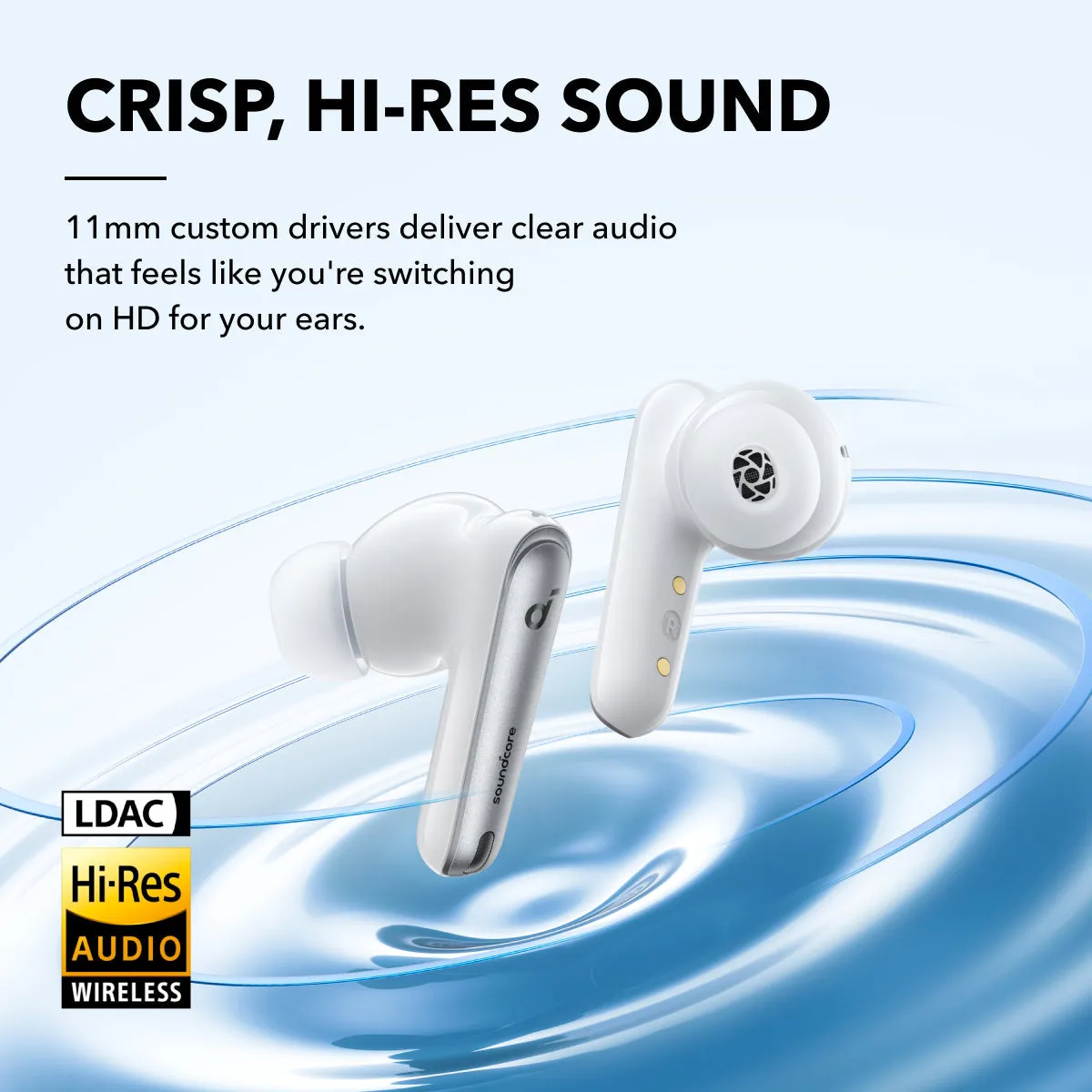 Anker Soundcore Liberty 4 NC - wireless earbuds, white