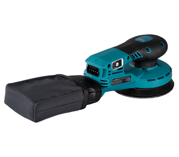 Makita -batteridriven excenterslipmaskin 40 V, utan batteri och laddare