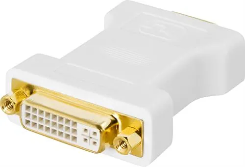 DVI adapteri, analoginen DVI - analoginen VGA, n - u, valkoinen
