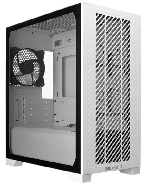 Cooler Master Elite 301 Lite - mATX case, white