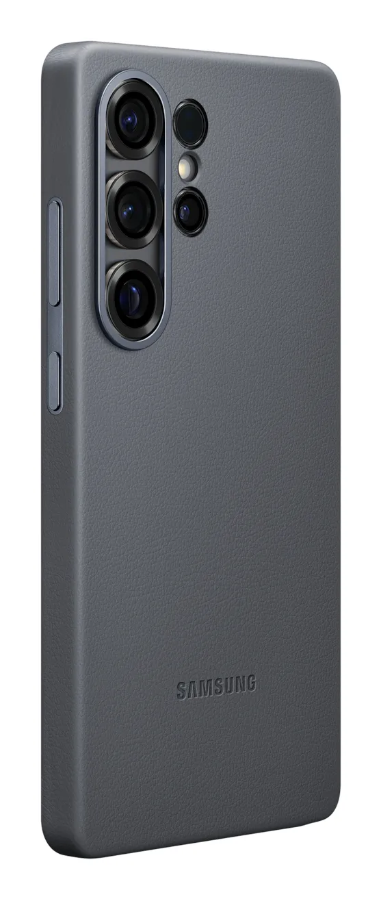 Samsung Galaxy S25 Ultra Kindsuit Faux Leather Case, Black