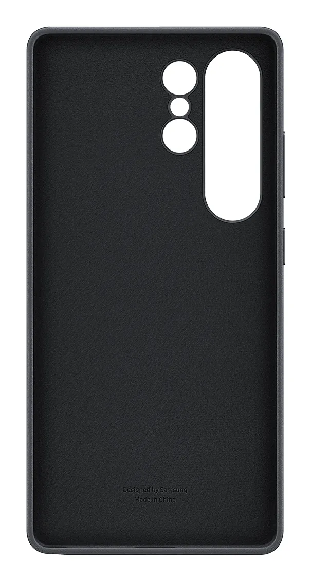 Samsung Galaxy S25 Ultra Kindsuit Faux Leather Case, Black