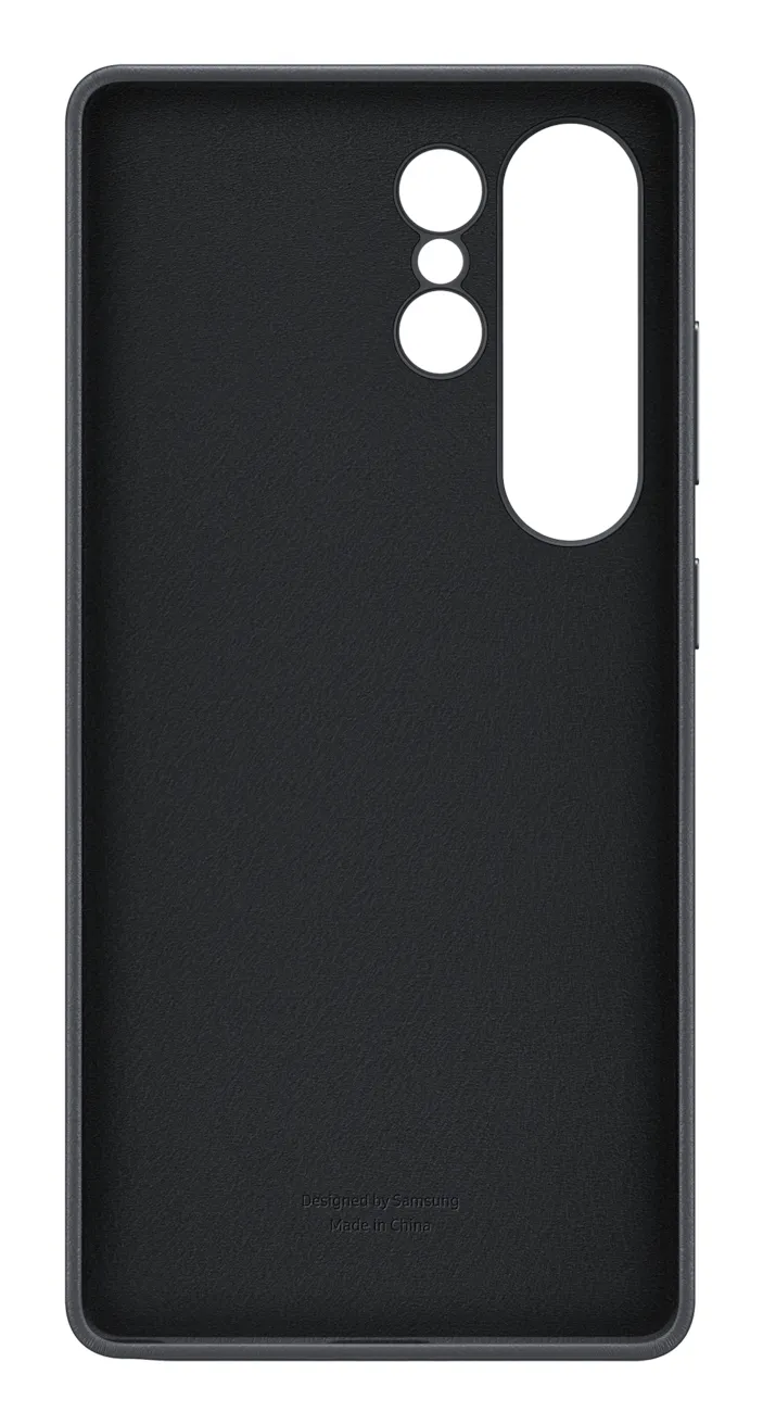Samsung Galaxy S25 Ultra Kindsuit Faux Leather Case, Black