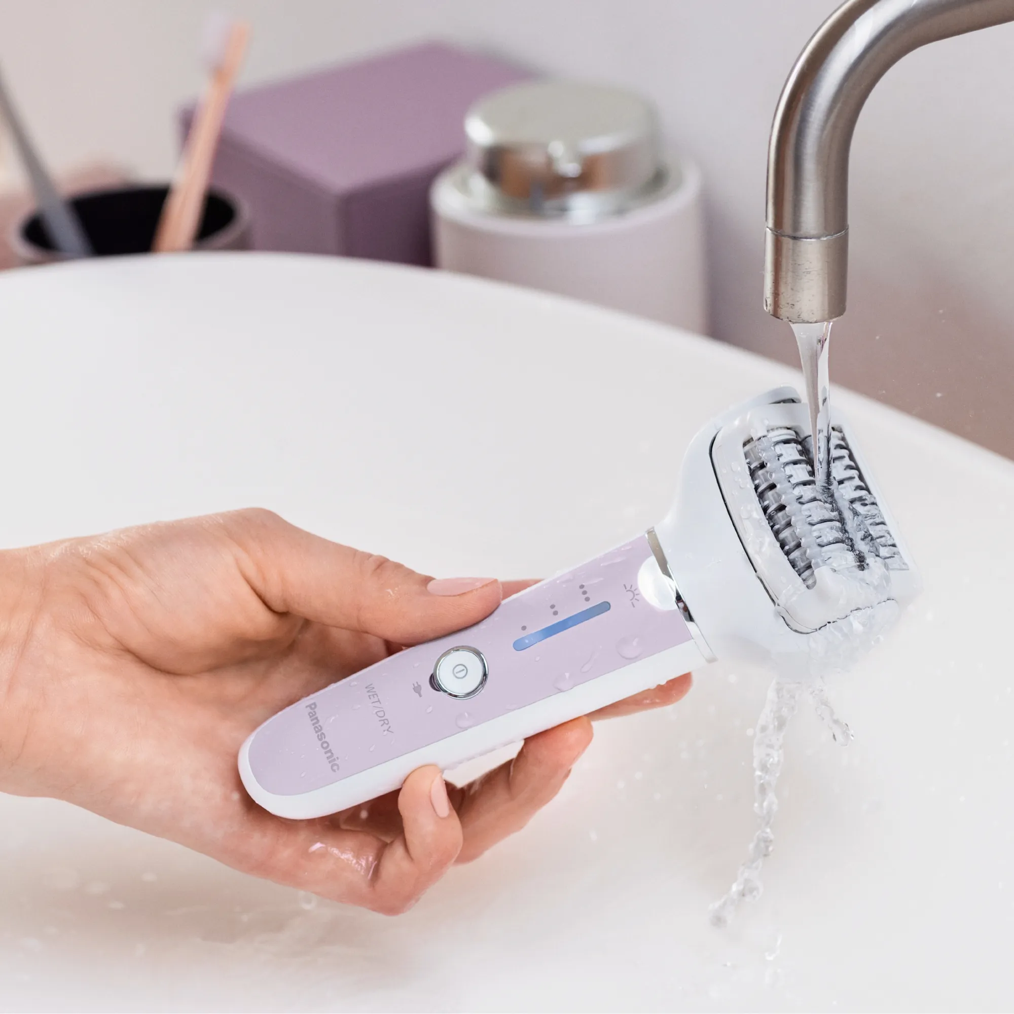 Panasonic ES-EY30-V - epilator, Pink and White