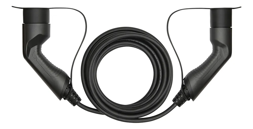DELTACO e-Charge, cable type 2 - type 2, 1 phase, 16A, 3M - electric car charging cable