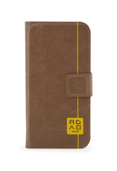 Golla ROAD G1725 Slim Folder, iPhone 6/6s - Wallet Case, Brown