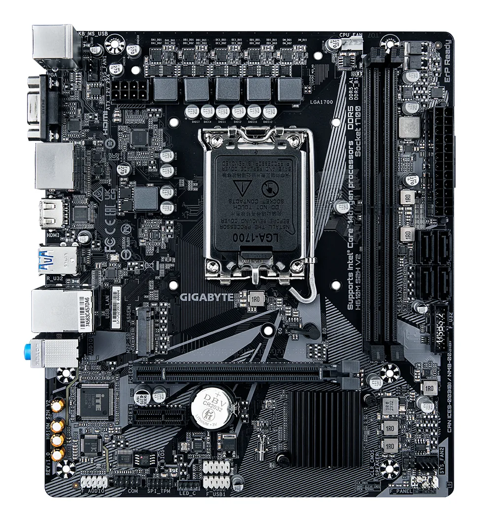 Gigabyte H610M S2H V2 LGA1700 mATX - motherboard