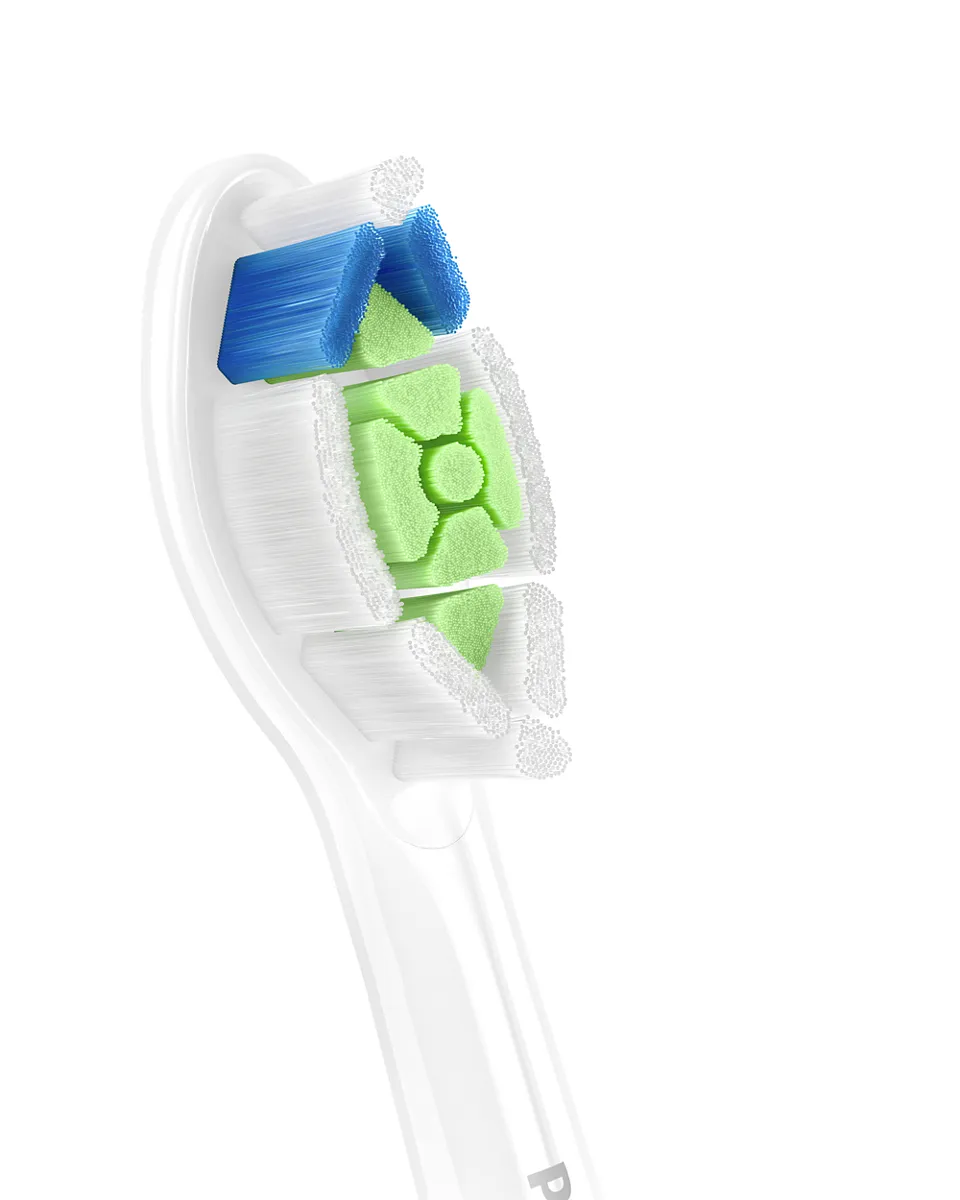 Philips Sonicare W2 Optimal White Replacement Brush Heads, 6-pack, White