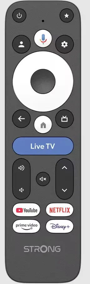 STRONG LEAP-NOVA 4K Ultra HD Google TV-streamingsticka, 32 GB, svart