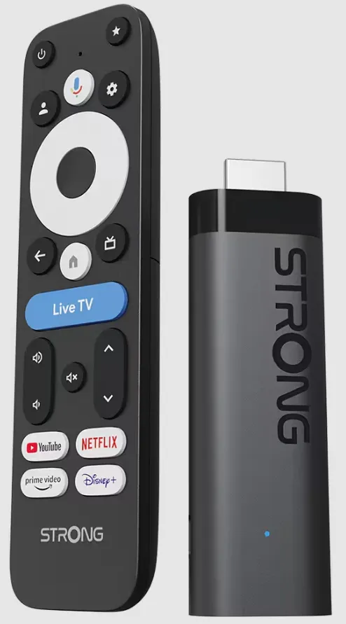 STRONG LEAP-NOVA 4K Ultra HD Google TV-streamingsticka, 32 GB, svart