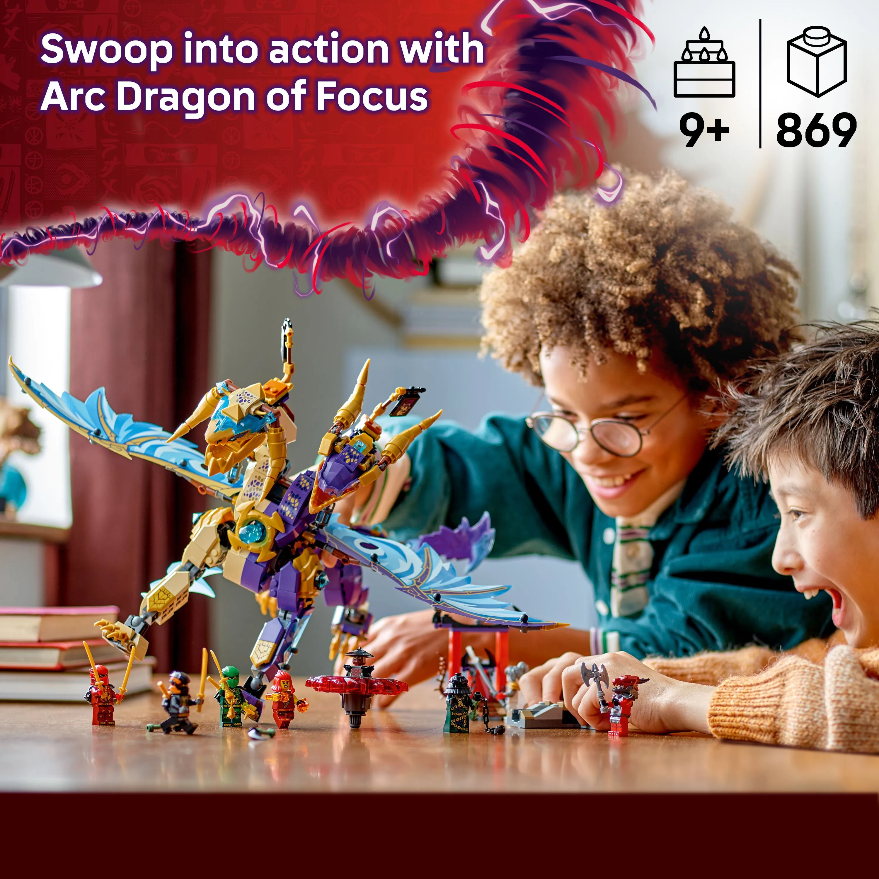 LEGO NINJAGO Focus Dragon Arc 71836 LEGO NINJAGO Focus Dragon Arc 71836
