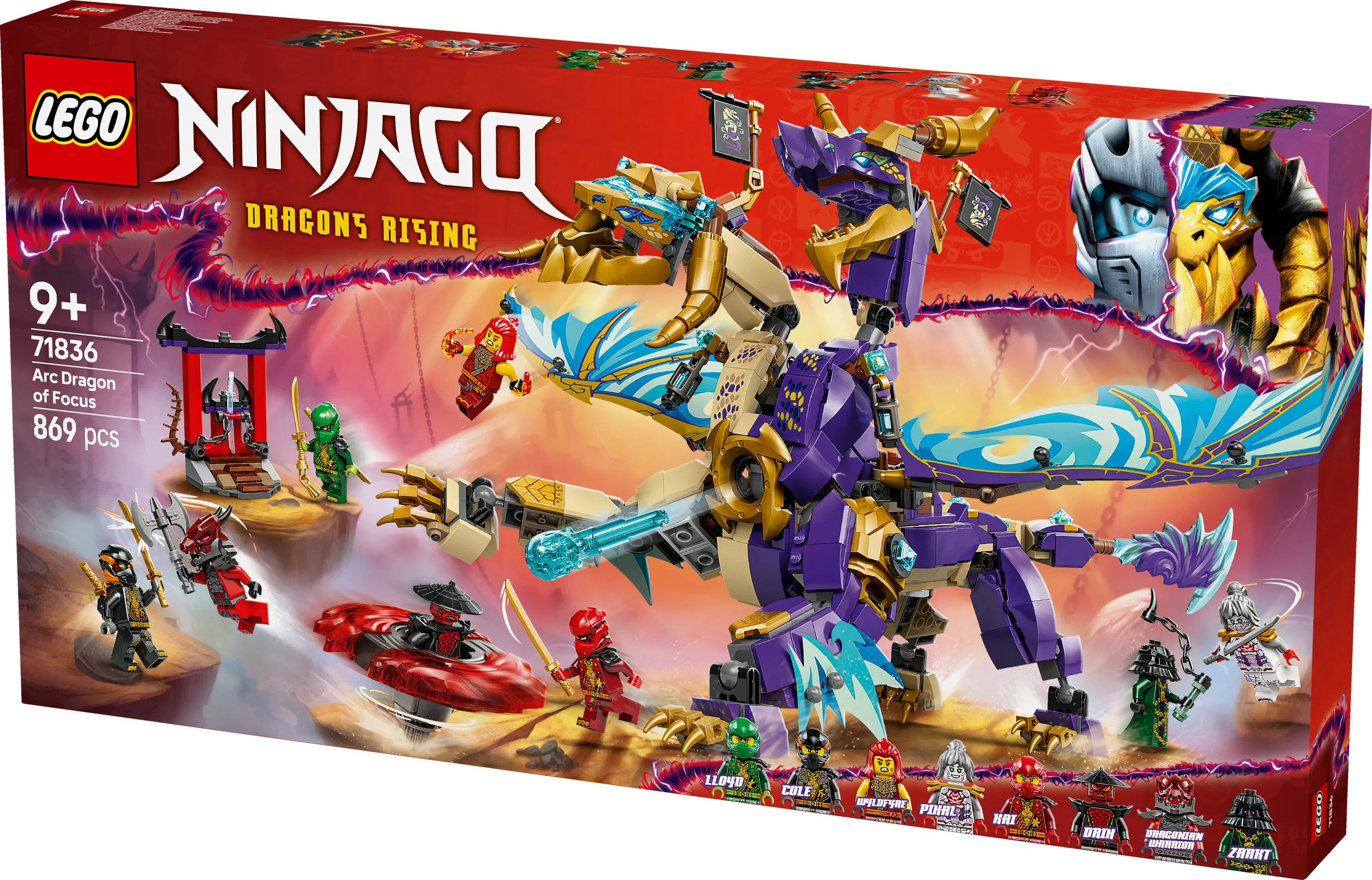 LEGO NINJAGO Focus Dragon Arc 71836 LEGO NINJAGO Focus Dragon Arc 71836