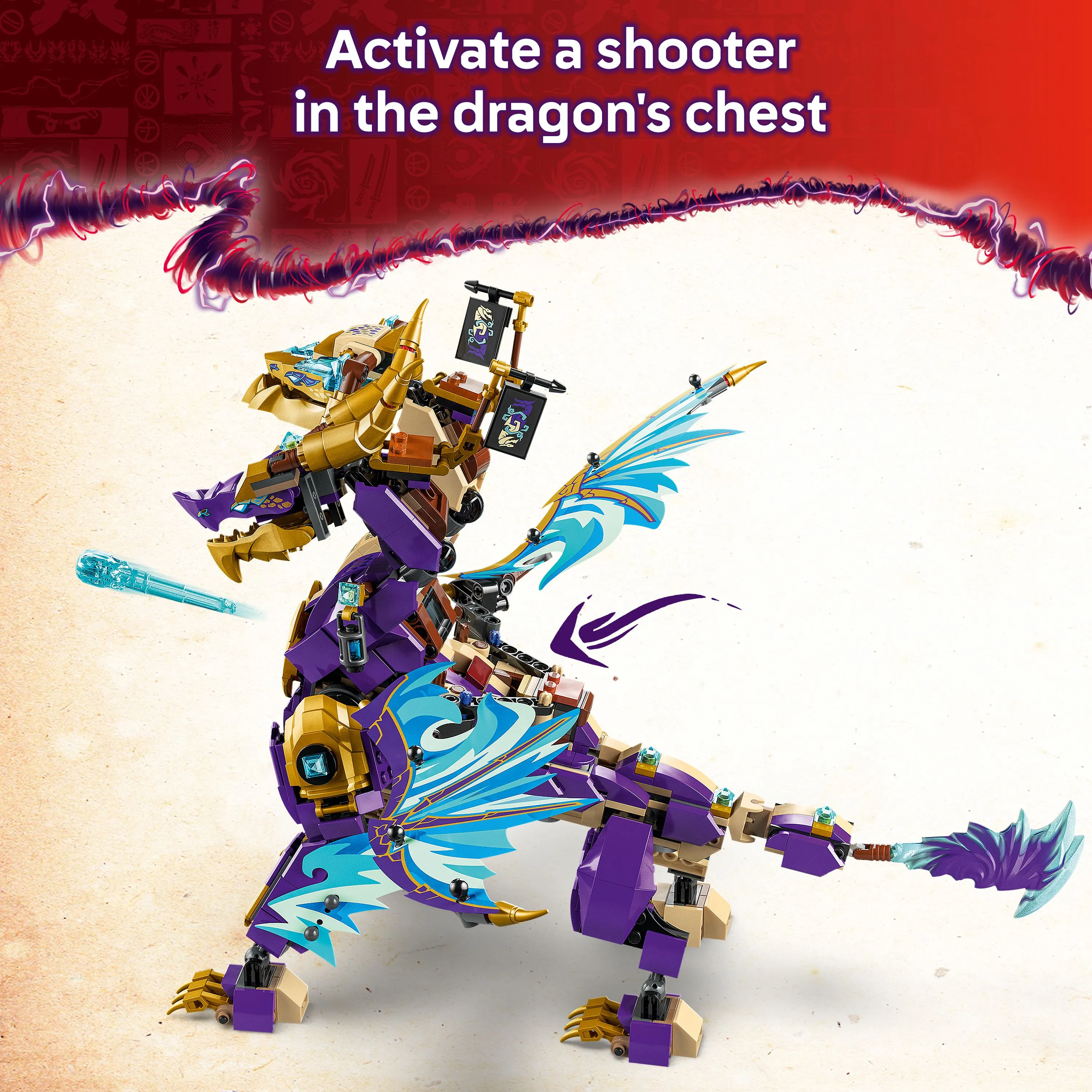 LEGO NINJAGO Focus Dragon Arc 71836 LEGO NINJAGO Focus Dragon Arc 71836