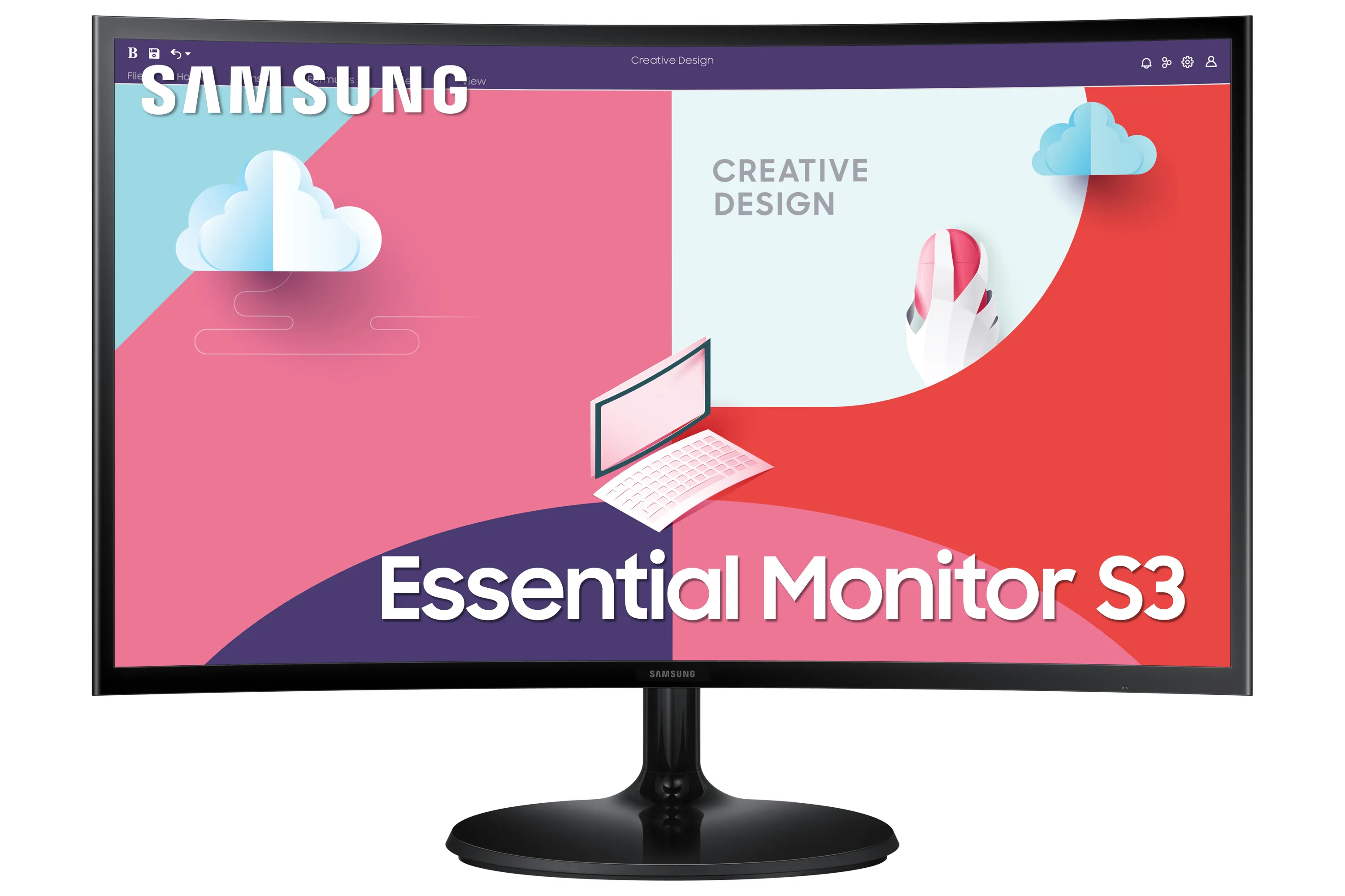 Samsung 27&quot; Essential Monitor S27C360EAU Full HD, VA - curved monitor
