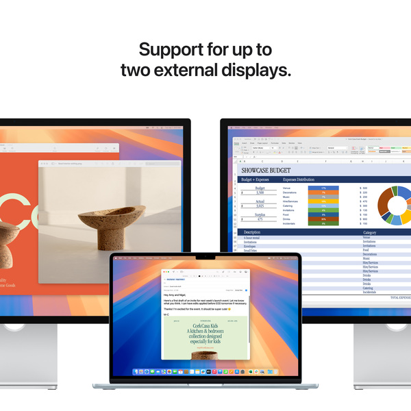 Apple MacBook Air 15" M4 (10/10) 16 Gt, 512 Gt -kannettava, Keskiy&ouml;, MW1M3