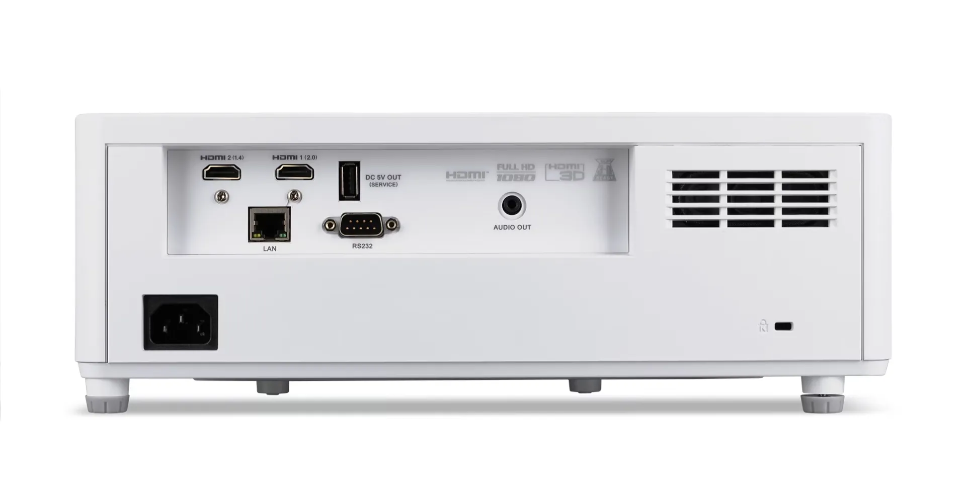 Acer PL6520 DLP Full HD 6000 ANSI lm -laserprojektori, valkoinen