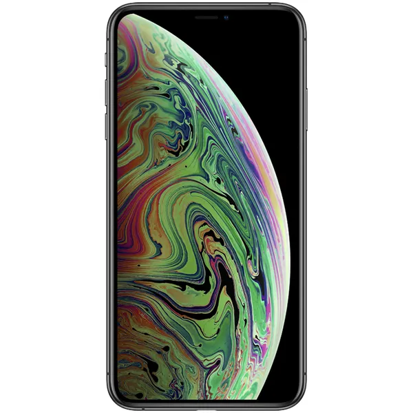 Renoverad iPhone XS Max 64 GB - mobiltelefon, Rymdgrå (Bruksskick)