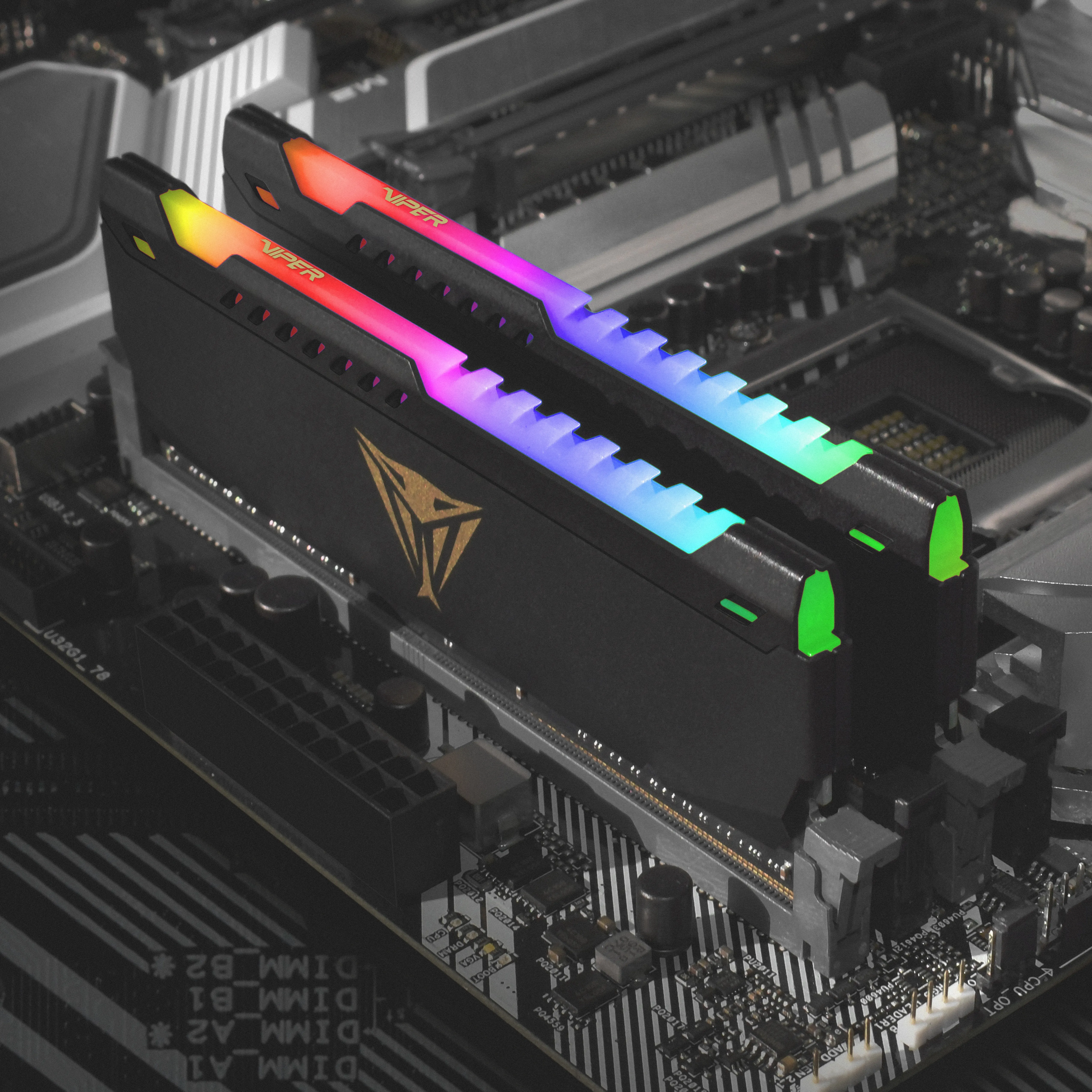 Patriot Viper Steel RGB 16GB (2 x 8GB) DDR4 4133 MHz, CL19 - memory