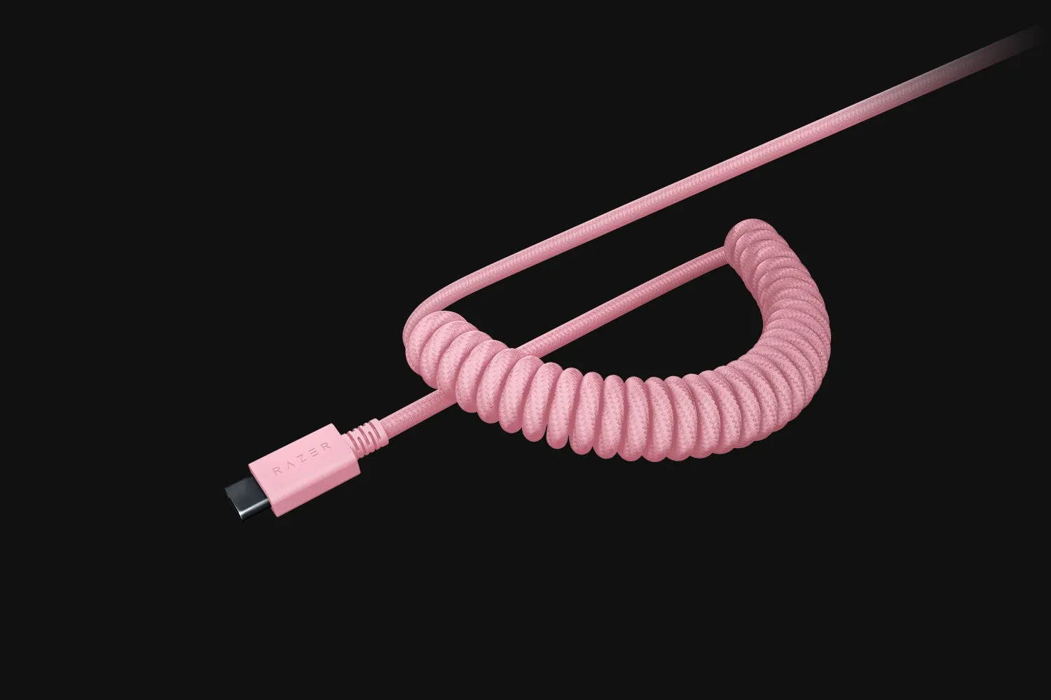Razer PBT Keycaps + Coiled Cable US pink