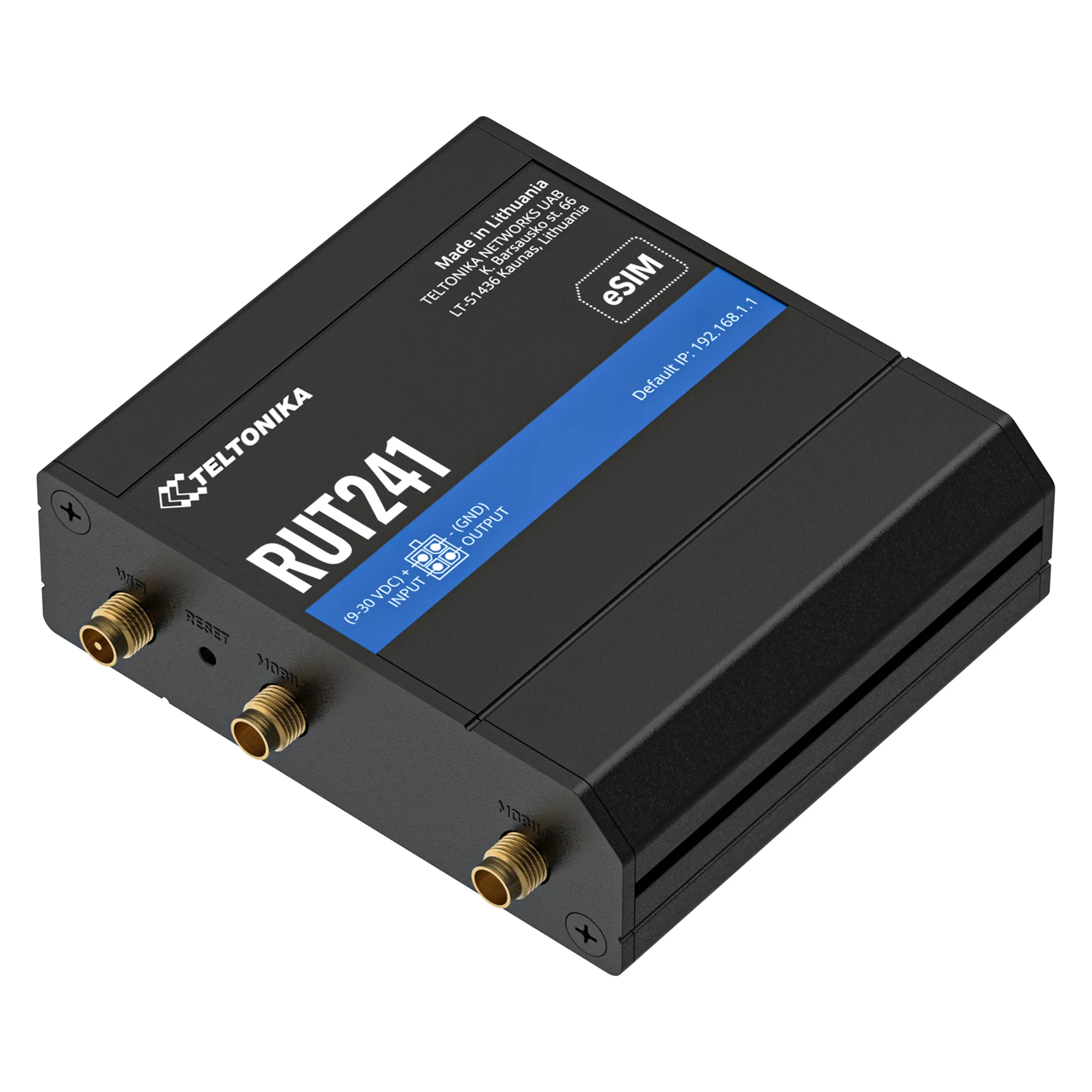 Teltonika RUT241  Industrial 4G E-Sim - router