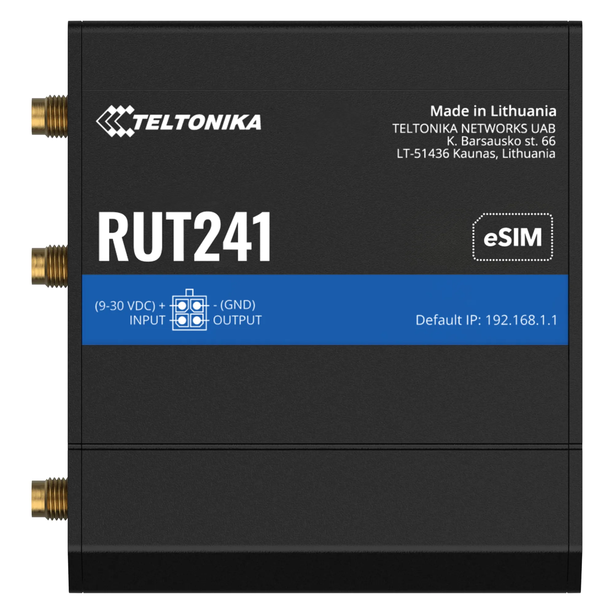 Teltonika RUT241  Industrial 4G E-Sim - router