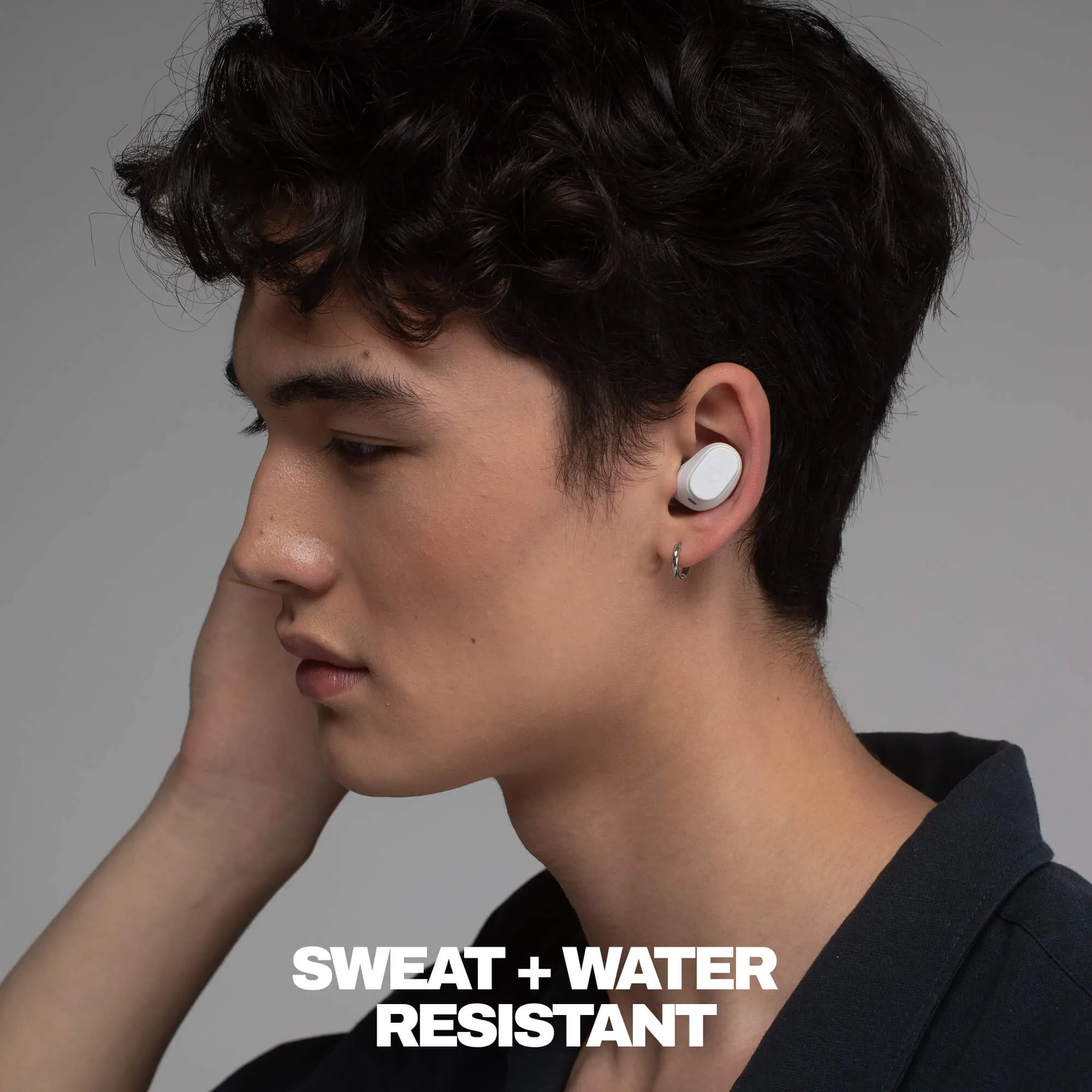 Skullcandy Dime 360 -langattomat nappikuulokkeet, valkoinen