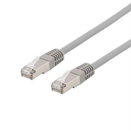 Deltaco Cat6 S/FTP - network cable, 2 m, Grey