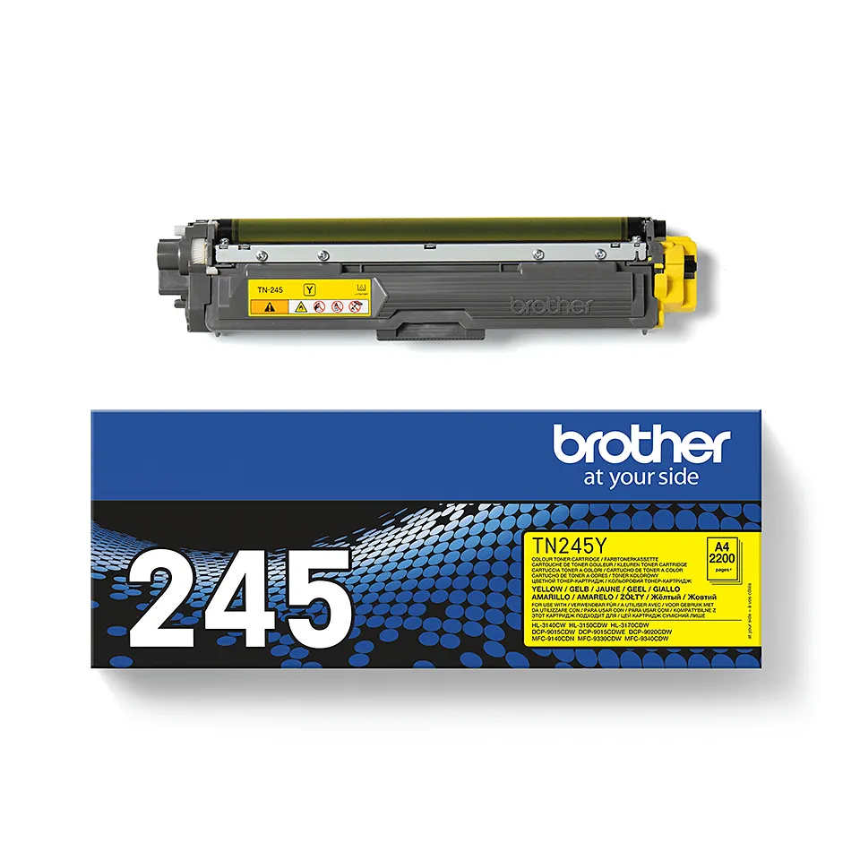 Brother TN245Y XL toner cartridge, Yellow