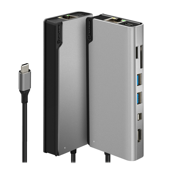 ALOGIC Ultra USB-C Dock PLUS - HDMI, MDP, USB, Ethernet, Memory Card Reader &amp; 100W PD