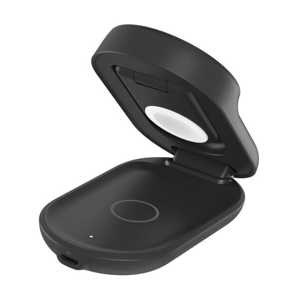 Belkin UltraCharge 3-in-1 Foldable Magnetic 25W Qi2 - trådlös laddare, Svart