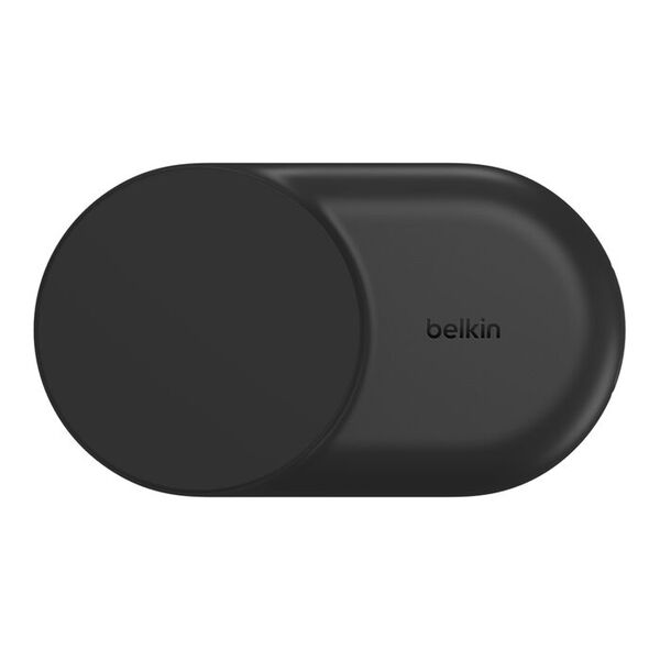 Belkin UltraCharge 3-in-1 Foldable Magnetic 25W Qi2 - tr&aring;dl&ouml;s laddare, Svart