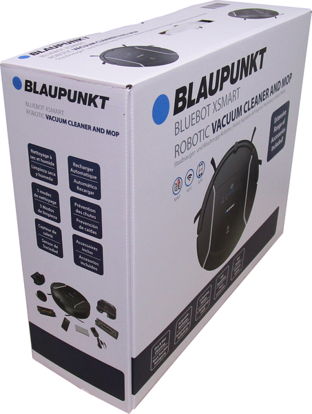 Blaupunkt Smart Robot Vacuum Cleaner and Mop Bluebot