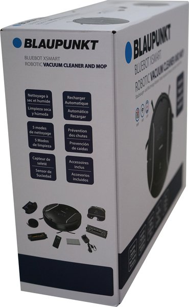 Blaupunkt Smart Robot Vacuum Cleaner and Mop Bluebot